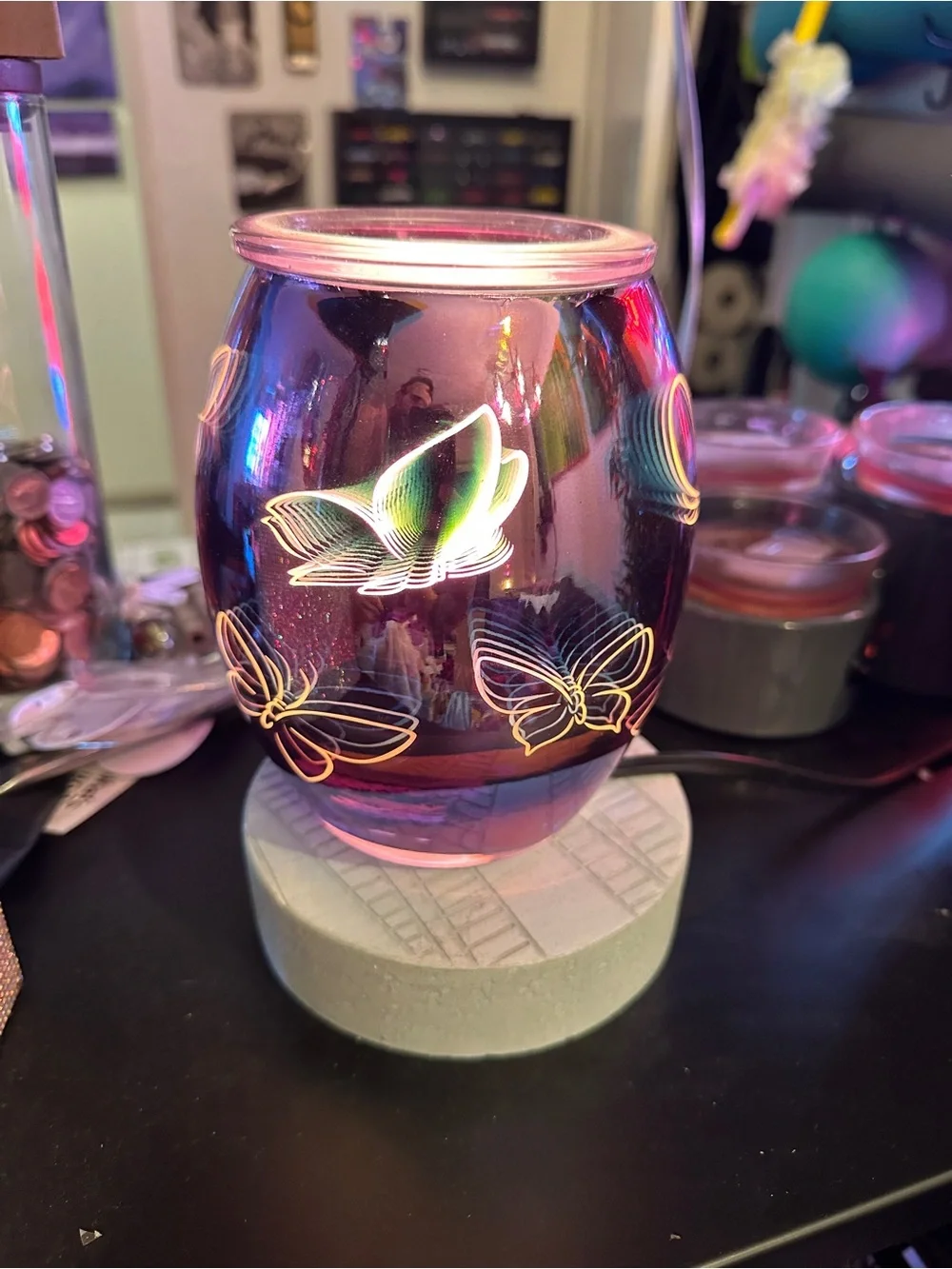 Scentsy Sling Shot Incentive Butterfly Warmer and Diffuser. Rare